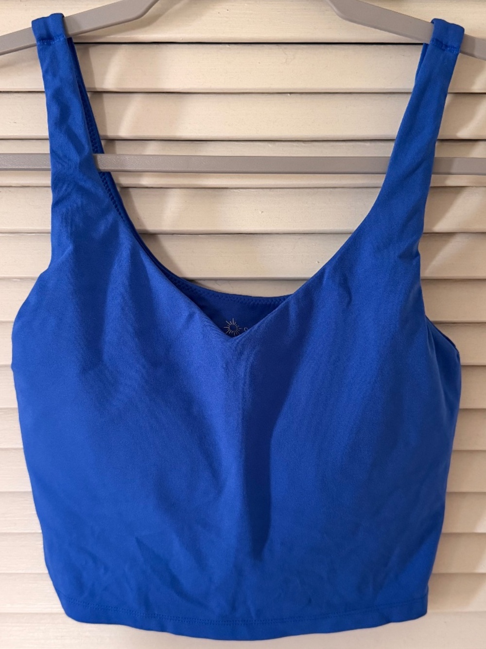 OFFLINE by Aerie Real Me Royal Blue Longline Sports Bra Size S